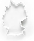 World Plates Germany Shaped Baking Dish Serving Platter or Decorative Tray Charming Porcelain Bakeware Oven Microwave and Dishwasher Safe