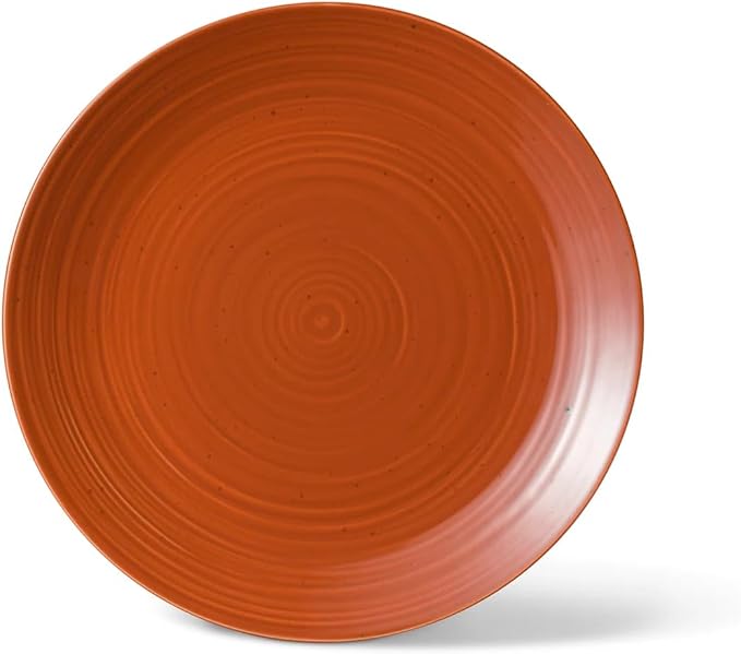 Sango Siterra Painter's Palette 16-Piece Stoneware Dinnerware Set - Service for 4, Ceramic Plates and Bowls Sets, Chip Resistant, Rustic Dishware, Microwave & Dishwasher Safe Kitchen Dishes