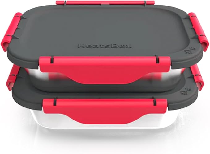 Inner Dish Set of 2 Reusable Stainless Steel Containers with Lid to Meal Prep Food | Freezer and Oven Safe | Compatible Go Lunch Box (buy separately, not included)