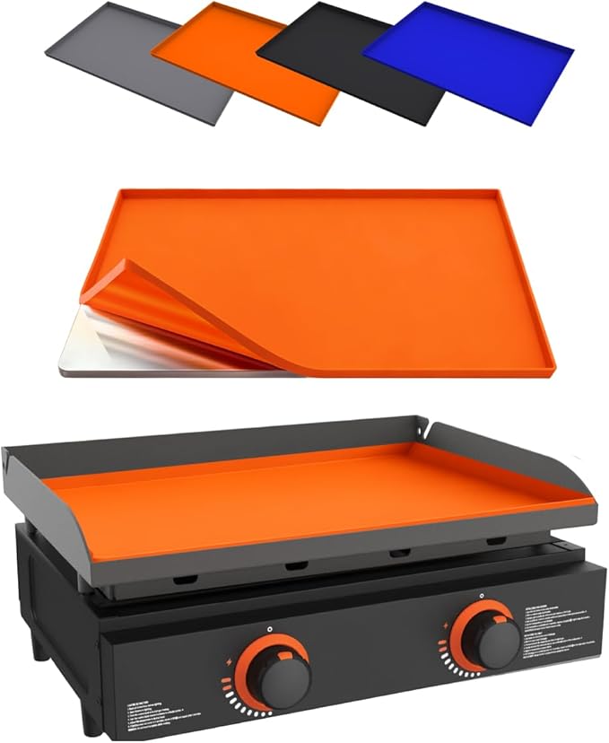 Kitchen perfection 22" Premium Silicone Griddle Cover Mat for Blackstone Griddle 22 Inch - Hermetic Protection from Rust & Debris All Year, Fits All Blackstone 22 Inch Models - Food Grade Silicone