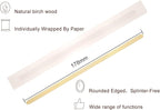 7 Inch 1000 Pcs Individually Wrapped Coffee Stirrers, Paper Wrapped Coffee Stir Sticks, Wrapped Stir Sticks, Tea and Hot Chocolate Gifts