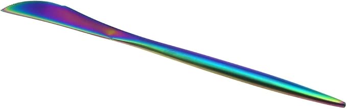 JASHII 18/10 Stainless Steel 20-Piece Matte Rainbow Colorful Flatware Set,Dinner Knife Fork Salad Fork Dessert Spoon, Service for 4, Luxury Silverware Cutlery Utensil Sets