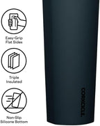 Corkcicle Sport Canteen Insulated Tumbler, Rucksack, 20 oz – Reusable Water Bottle Keeps Beverages Cold for 25 Hours & Hot 12 Hours – Cupholder Friendly Tumbler with Screw-On Cap