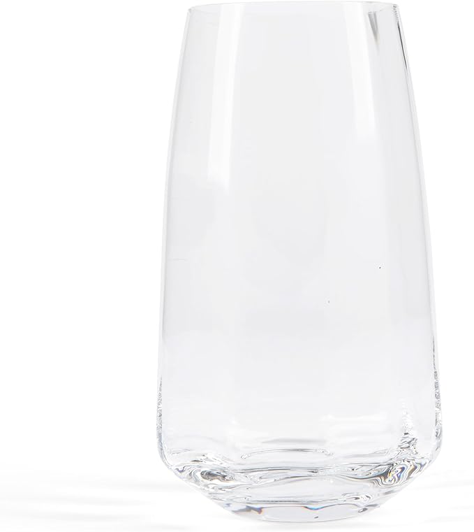 Larder & Vine Cafe Tall Glass Tumbler (4-Piece Set)