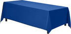 Gee Di Moda Rectangle Tablecloth - 70 x 120 Inch Royal Blue Table Cloth for 6 or 8 Foot Rectangle Table - Heavy Duty Washable Fabric - for Buffet Table, Holiday Party, Dinner, Wedding & Baby Shower