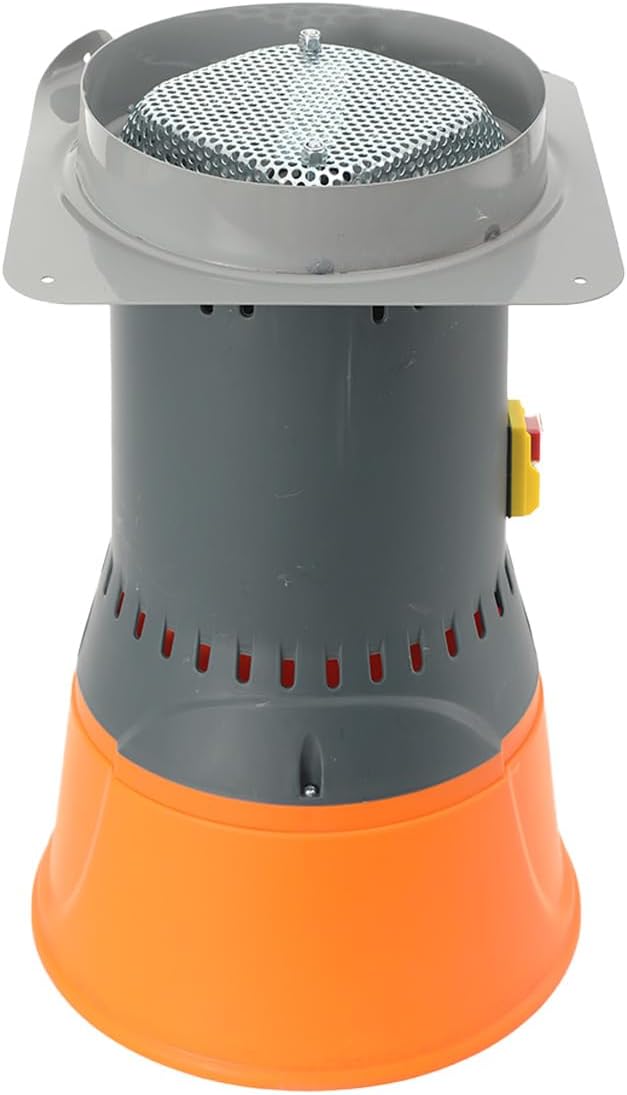 Grain Mill Corn Grinder, 1000W Electric Feed Ginder Mill Dust-Free Dry Cereals Grinder with Detachable Hopper & 3 Sieves for Wheat Corn Grain Spice Coffee Beans 1.85 Gallons (7L)