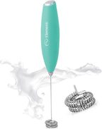 Elementi Electric Stirrer for Powder Drinks - Protein Powder Mixer for Drinks - Coffee Stirrers Electric Mini Whisk for Mixing - Greens Drink Mixer Wand (Mint Green)