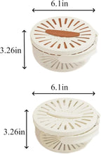 4Pcs Kitchen Colanders Bowl, Multipurpose Draining Basket with Lid & Handle, Fruit Cleaning Bowl with Strainer, Fruit Washing Storage Container, Portable Fruit Washing Bowl (2xBrown,2xWhite)