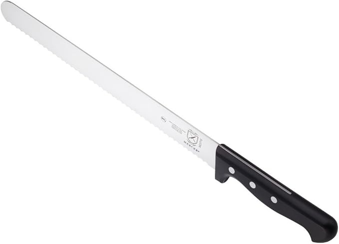 Mercer Culinary M23710 Renaissance, 11-Inch Wavy Serrated Slicer