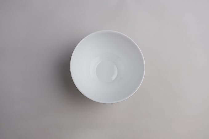 28 OZ Ceramic Soup Bowls for Kitchen White Diamond, Ultra light Set of 4 Perfect for Soup Bowls for Kitchen, Ramen Bowl, for Oatmeal, Fruit,Salad and Rice Bowl, Dishwasher & Microwave Safe (6.8 INCH)