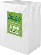 VacYaYa 100 Plus Gallon 4mil 11.5" x 18.5" Thick Vacuum Sealer Freezer Storage Machine Bags for Food,Vac Seal a Meal Bags with BPA Free and Commercial Grade Sous Vide Vaccume Seal Safe PreCut Bag