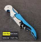 Professional Waiter Corkscrew Wine Openers Set, Heavy Duty Stainless Steel Hinges Wine Key for Restaurant Waiters, Sommelier, Bartenders