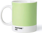 Pantone Porcelain Mugs 375 ml, Porcelain, Light Green 578, 8.4 x 8.4 x 12.1 cm, 101030578