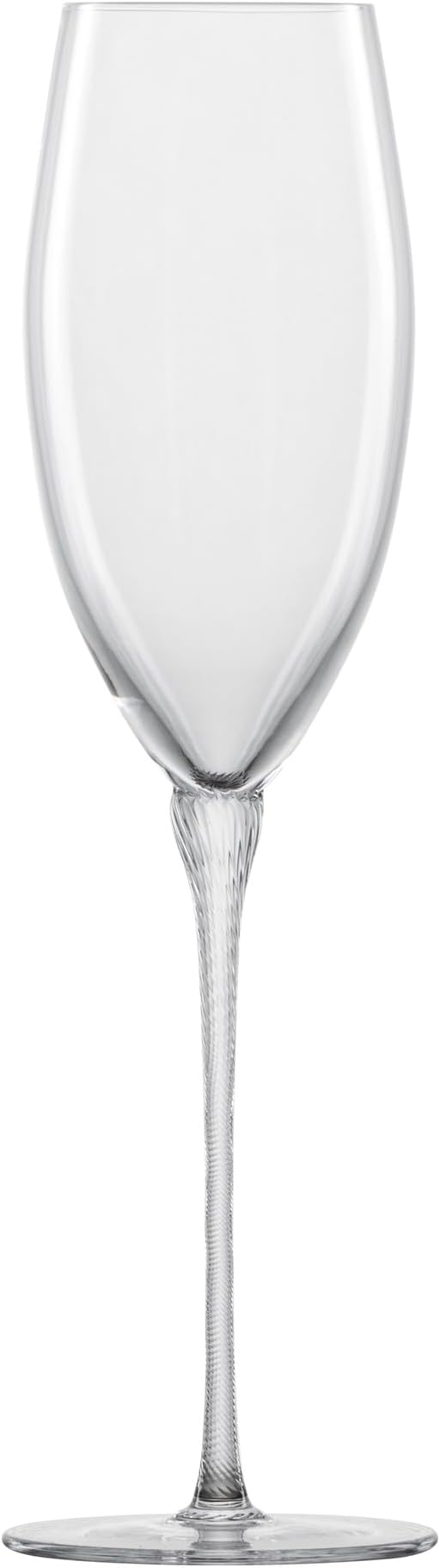 Zwiesel Glas Handmade Highness Crystal Glass, 8.5 Ounce Champagne (Set of 2), Clear