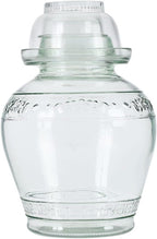 2.5L Pickle Jar Glass Jar with Lid, Wide Mouth Fermentation Jar Canning Jar for Making Pickles, Kimchi, Sauerkraut, Kombucha and Wine Brewing