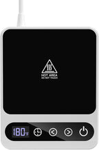 Misby Coffee Mug Warmer, Coffee Warmer for Desk with 6 Temp Settings, 8H Auto Shut Off Coffee Cup Warmer 12H Timer, Smart Coffee Warmer Plate Keeps Hot, Fresh for Coffee, Tea, Milk, Beverage,White