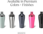 BrüMate Cocktail Shaker 22oz Insulated Stainless Steel Shaker - 100% Leakproof - No Condensation (Dune)