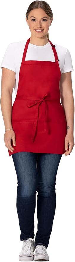 Chef Works Unisex Three Pocket Apron