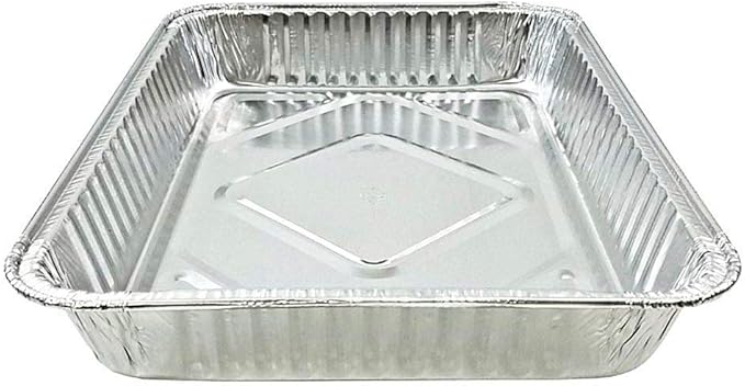 13" x 9" x 2" -Inch Oblong Foil Pans (Pack of 12) - Disposable Aluminum Foil Cake Pan - Freezer & Oven Safe - For Baking, Cooking, Storage & Reheating – Bake Cakes, Casseroles,