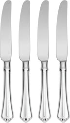 Oneida Juilliard Fine Flatware Dinner Knives, 0.65 LB, Metallic