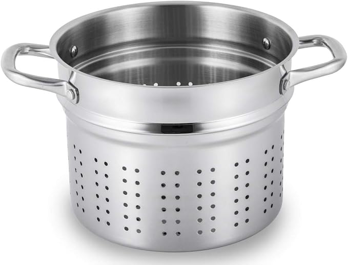 FreshAir Stainless Steel 8Qt Turbo Steamer/Pasta Cooker