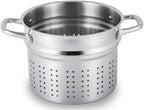 FreshAir Stainless Steel 8Qt Turbo Steamer/Pasta Cooker