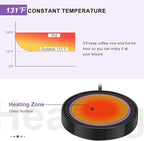 Coffee Mug Warmer - Auto On/Off Gravity-induction Mug Warmer for Office Desk and Family Living Room