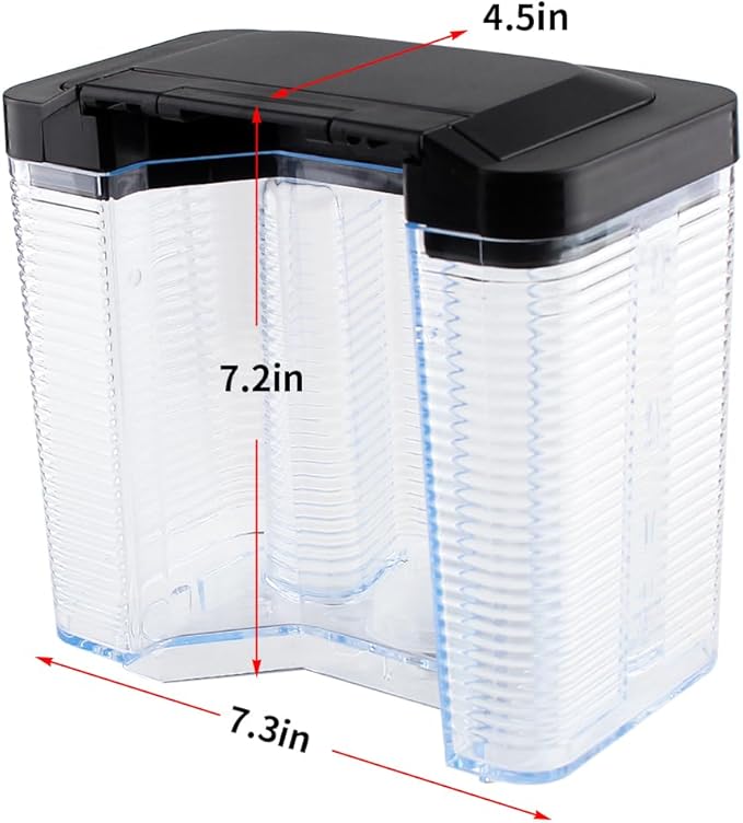 Replacement Part Water Reservoir with Lid,Compatible with NINJA coffee maker CM305 CM401