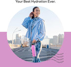 Corkcicle Sport Canteen - Keeps Drinks Cold 25 Hours - Stainless Steel Water Bottle - Triple-Insulated - Spill-Proof - Summer Drinkware Gift - Keeps Drinks Ice Cold - 20 oz - Fuchsia