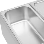 300W Electric Melting Pot for Chocolate w/Adjustable Temperature,Commercial Chocolate Warmer Melting Pot Chocolate Melter Pot Machine for Home or Bakery Use 3 Tanks for 26.46lb of Tempered Chocolate