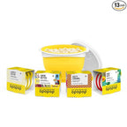 Opopop Microwave Popcorn - Variety 12-Pack Gourmet Popcorn Kit, Collapsible Silicone Popcorn Popper, Popcorn Maker, Gluten Free Snacks Variety Pack, BPA-Free and Dishwasher Safe (New Flavors)