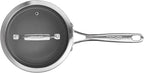 TECHEF - CeraTerra Collection, 2-quart Ceramic Nonstick Saucepan with Glass Lid (PTFE, PFAS, and PFOA Free), Made in Korea (2-quart)