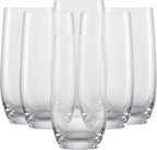 SCHOTT ZWIESEL Banquet Iced Beverage Cocktail Glass (Set of 6), Bar Glasses for Long Drinks, Dishwasher-Safe Machine-Made Tritan Crystal Glasses, Made in Germany(18 Ounce)