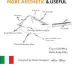 Nonstick Skillet with Lid ,10 Inch Deep Frying Pan, Toxin-Free Ceramic Frying Pan Cookware, Wabi-Sabi Style Healthy Non Toxic Cooking Pan with Helper Handle, Saute Pan Compatible with All Stovetops