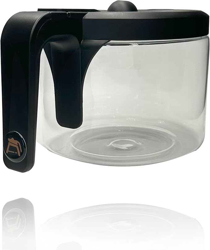 Replacement for KEURIG K-DUO Essentials 5000 & 5500 12 Cups Glass Coffee Carafe (not Fit K-Duo 5100 Model), Fit with Keuirg coffee pot replacement