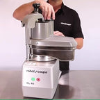 Robot Coupe CL40 NODISC Single-Speed Cutter Mixer Continuous Feed Commercial Food Processor with Side Discharge, 120v (Discs NOT Included)