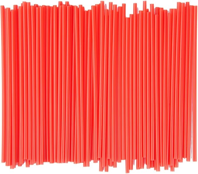 Restaurantware Restpresso 5 Inch Cocktail Stirrers 5000 Disposable Coffee Stirring Rods - Premium Odorless Red Plastic Stirrers For Coffee For Hot And Cold Drinks For Bars Or Offices