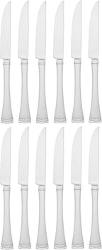Lenox Portola 12-Piece Steak Knife Set, 3.60 LB, Metallic