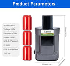 3 in 1 Commercial Vegetable Dicer Chopper,Multifunctional Food Processor, Electric Potato Cutter Automatic Onion Slicer& Shredder with 3 Blades