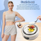 Abnaok 36 Hour Yogurt Maker,1.2L Automatic Digital Yoghurt Maker Machine,Lcd Display with Constant Temperature,Multi-Function Probiotic Yogurt Maker