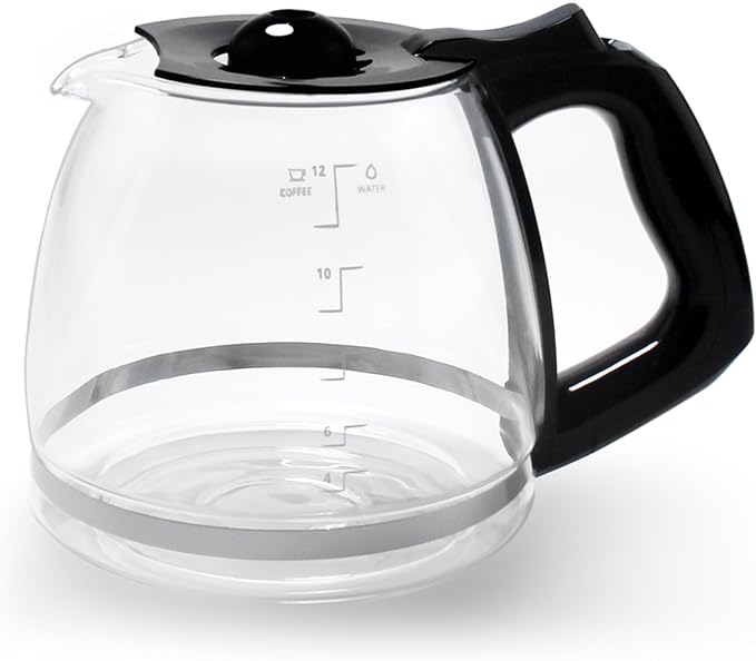 12-Cup Replacement Carafe Compatible with Black and Decker Coffee Maker Model# CM1160B, CM1160W