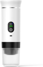 Automatic Espresso Maker – Dual Hot & Cold Brew – 20 BAR Pressure – Compact Portable Coffee Machine with Rapid Heating – Built-In Transparent Cup – Travel-Friendly Design