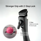 316 Stainless Steel Removable Handle Cookware, 5-Ply Stackable Cookware Set, 6-Piece Pans with Universal Lid, Induction Compatible, Oven & Dishwasher Safe