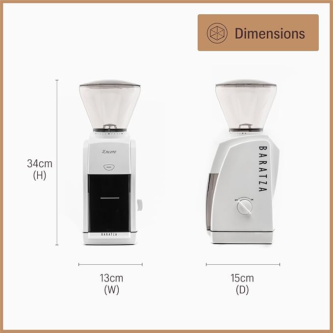 Baratza Encore Coffee Grinder ZCG484WHT, White