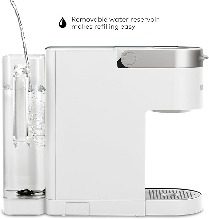 Keurig K-Supreme Single Serve K-Cup Pod Coffee Maker, MultiStream Technology, 4 Brew Sizes, 66oz Dual-Position Removable Reservoir, White