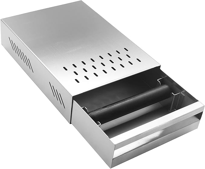 Espresso Knock Box Drawer, 2.5L Capacity Stainless Steel Detachable Coffee Ground Knock Container,For Home,Office,Restaurant and Coffee Shop (Silver)