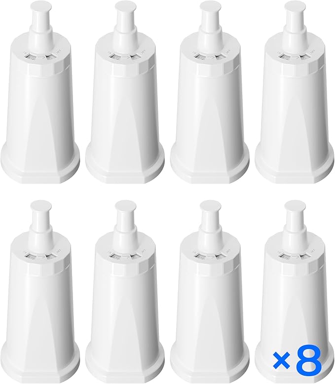 Waterdrop Coffee Filter, Replacement for Breville® Water Filter, Breville® Express Espresso Machine Water Filter, Breville® Barista Touch, Oracle® Touch BES990, TÜV SÜD Certified, 8 Packs