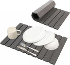 Dish Drying Mats, 24"×16" Fast Dry Stone Mat for Kitchen Counter / Sink, Eco-Friendly Super Absorbent Diatomaceous Earth Mats for Dishes Bottles Cups, Match any Countertop