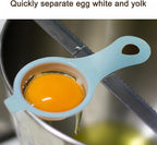 4PCS Egg White Separator Bamutu Egg Yolk White Separator Egg Separator Egg Whites Strainer Filter Divider Egg Separator Tool Kitchen Baking Gadget