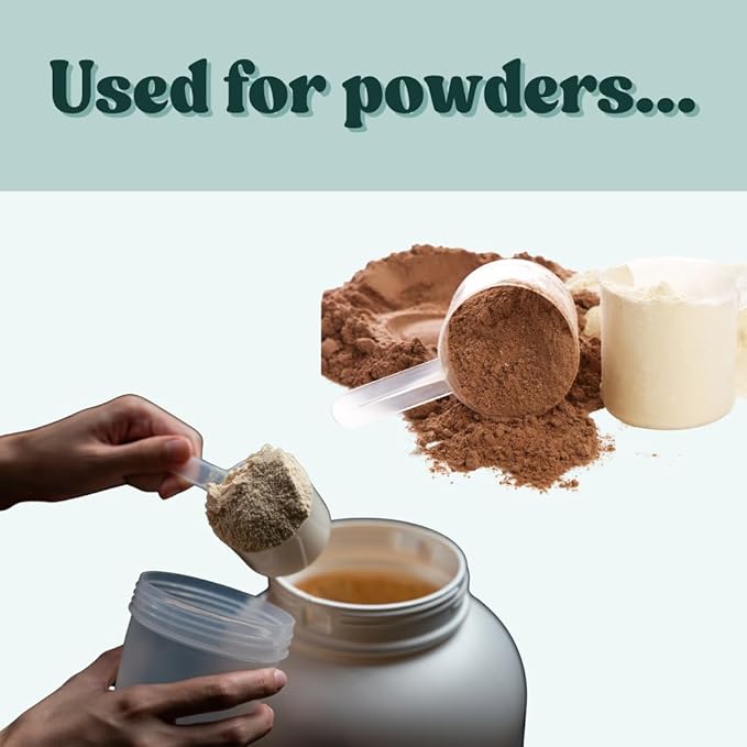 2 Cup LONG Handle (1 Pint | 16 Oz. | 500 mL) Scoop for Measuring Coffee, Pet Food, Grains, Protein, Spices and Other Dry Goods (Pack of 25)